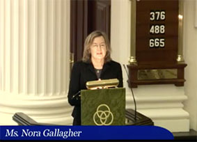 Nora Gallagher preaches the 11:15 a.m. service Feb 9 at St. James's in Richmond, VA